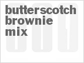 recipe for butterscotch brownie mix