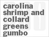 recipe for carolina shrimp and collard greens gumbo