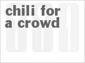 recipe for chili for a crowd