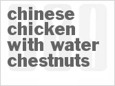 recipe for chinese chicken with water chestnuts