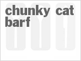 recipe for halloween chunky cat barf