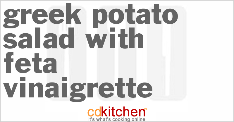 Greek Potato Salad With Feta Vinaigrette - CDKitchen.com