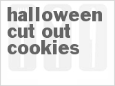 recipe for halloween cut-out cookies