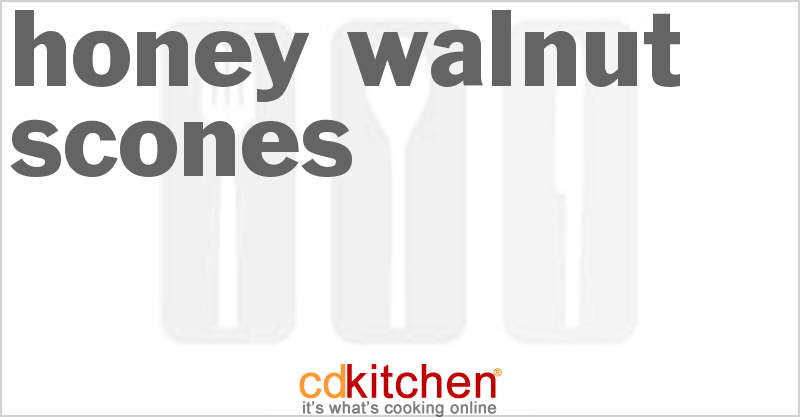 Honey Walnut Scones - CDKitchen.com