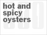 recipe for hot and spicy oysters