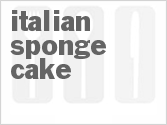 recipe for italian sponge cake