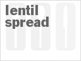 recipe for lentil spread
