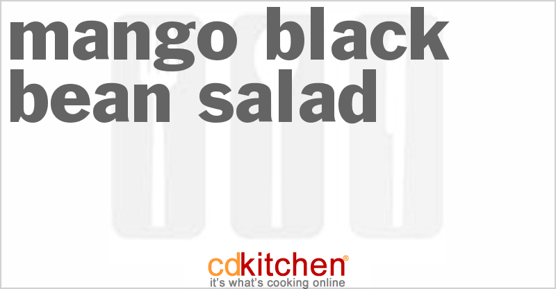 Mango-Black Bean Salad - CDKitchen.com