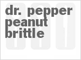 recipe for dr. pepper peanut brittle