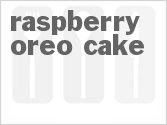 recipe for raspberry-oreo cake