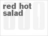 recipe for red hot salad