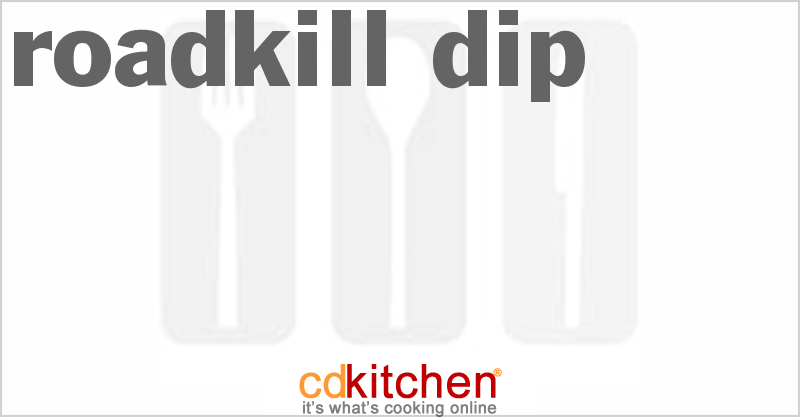 Halloween Roadkill Dip Recipe Cdkitchen Com