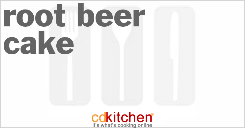 Root Beer Cake - CDKitchen.com