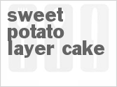 recipe for sweet potato layer cake