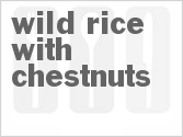 recipe for pressure cooker wild rice with chestnuts