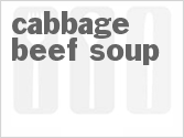 Cabbage Beef Soup