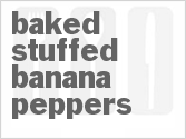 recipe for baked stuffed banana peppers