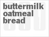 recipe for bread machine buttermilk oatmeal bread