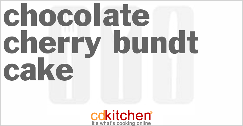 Chocolate Cherry Bundt Cake - CDKitchen.com