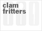 recipe for clam fritters