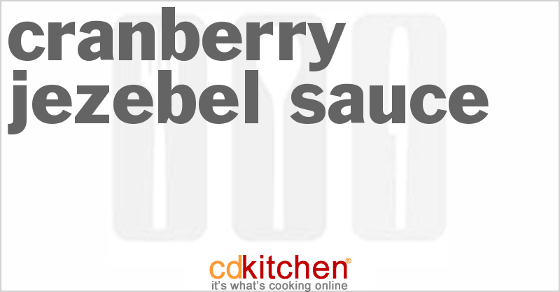 Cranberry Jezebel Sauce - CDKitchen.com