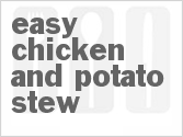 recipe for easy chicken and potato stew