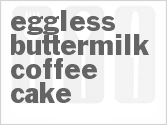 recipe for eggless buttermilk coffee cake