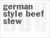 recipe for german style beef stew