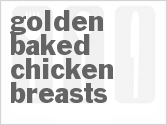 recipe for golden baked chicken breasts