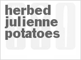 recipe for herbed julienne potatoes