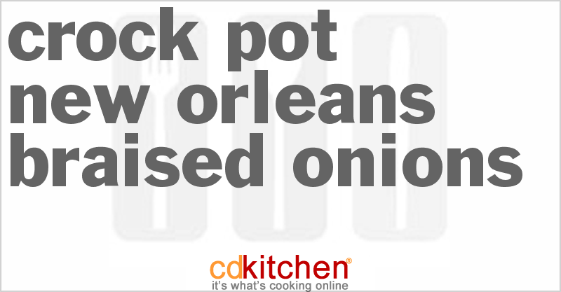 New Orleans Braised Onions - CDKitchen.com