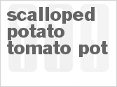 recipe for slow cooker scalloped potato-tomato pot