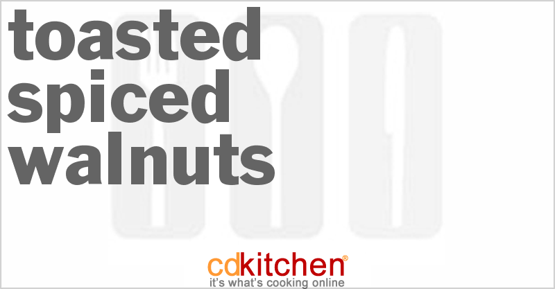 Toasted Spiced Walnuts - CDKitchen.com