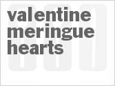 recipe for valentine meringue hearts
