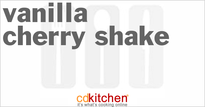 Vanilla Cherry Shake - CDKitchen.com