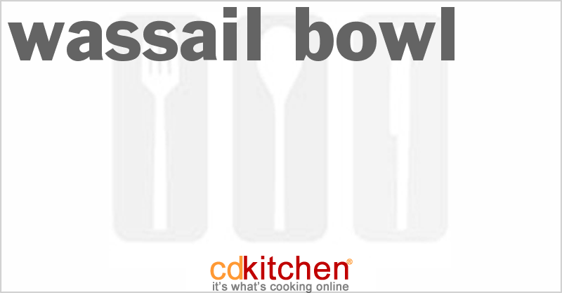 Wassail Bowl - CDKitchen.com