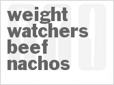 recipe for weight watchers beef nachos