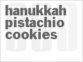 Hanukkah Pistachio Cookies