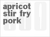 Apricot Stir-Fry Pork