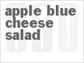 recipe for apple blue cheese salad