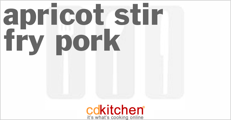 Apricot Stir-Fry Pork - CDKitchen.com