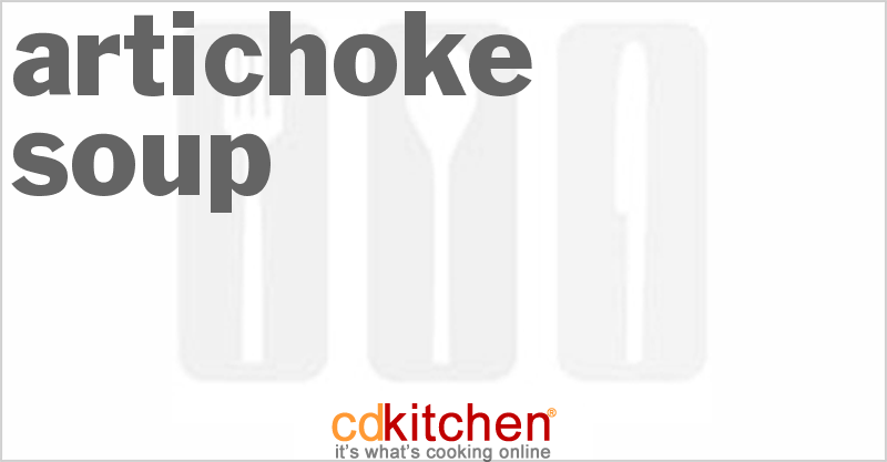 Artichoke Soup - CDKitchen.com