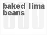 recipe for baked lima beans