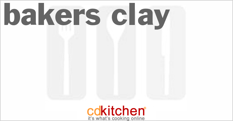 Bakers' Clay - CDKitchen.com