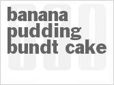 recipe for banana pudding bundt cake