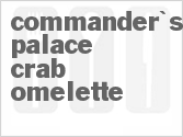 recipe for commander's palace crab omelette