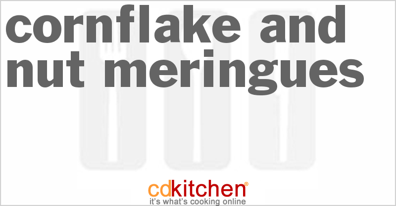 Cornflake And Nut Meringues - CDKitchen.com