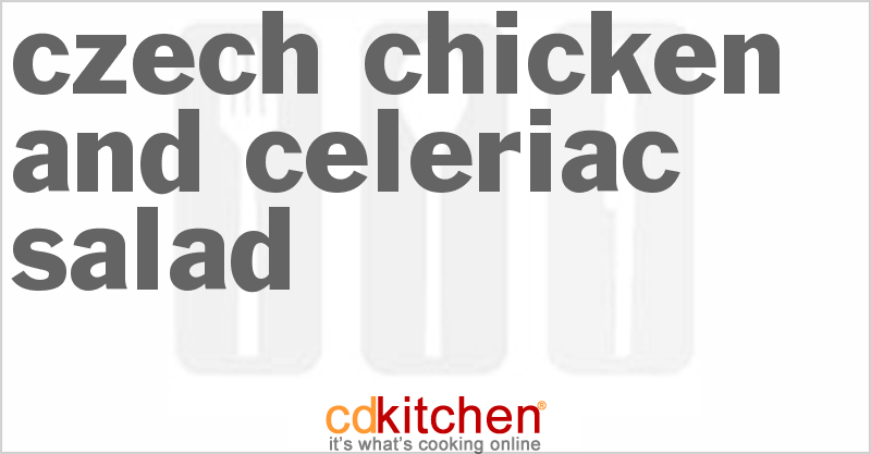 Czech Chicken And Celeriac Salad - CDKitchen.com