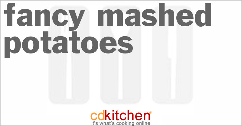 Fancy Mashed Potatoes - CDKitchen.com