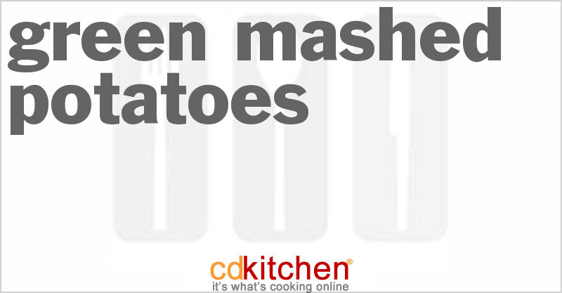 Green Mashed Potatoes - CDKitchen.com